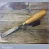 Vintage Ward & Payne Carpenter’s 7/8” Firmer Chisel Boxwood Handle - Sharpened Honed
