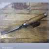 Vintage F Woodcock Carpenter’s 1” Heavy Duty Firmer Chisel Ash Handle - Sharpened Honed
