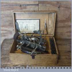 Vintage Boxed Stanley USA No: 55 Combination Plough Plane - Fully Refurbished