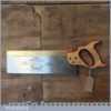 Footprint 12” Brass Back Tenon Saw 12 TPI - Sharpened Refurbished
