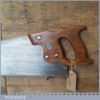 Vintage Disston Canada 22” Cross Cut Panel Handsaw 9 TPI - Sharpened Refurbished