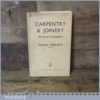 Carpentry And Joinery Hardback Book By Frank Keeling