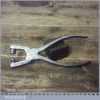 Vintage George Barnsley No: 2 Eyelet Closing Pliers - Good Condition