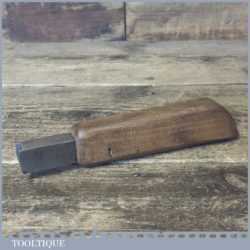 Vintage Cobblers Leatherworking No: 24 Double Edge Heel Iron - Good Condition