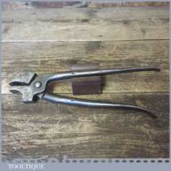 Rare Vintage A Berg Eskultuna Sweden No: 501 Shoemaker’s Pliers