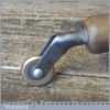 Vintage Bookbinders Leatherworking Tool Brass Finishing Wheel