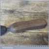 Vintage Shoemaker’s Leatherworking Glazing Iron Beechwood Handle