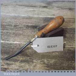 Vintage Shoemaker’s Leatherworking Edge Shave Beechwood Handle