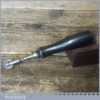 Vintage Leatherworking Stitch Pricking Wheel Ebonised Handle