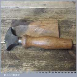 Vintage Shoemaker’s Leatherworking Long Beak Glazing Iron