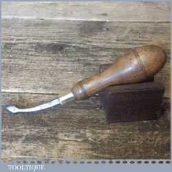 Vintage J Dixon Saddler’s Leatherworking Single Crease Creasing Iron