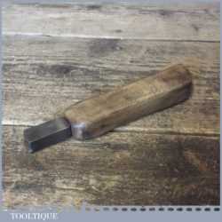 Vintage George Barnsley Cobblers Leatherworking Straight Jigger Iron