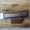 Vintage B. O & S Shoemaker’s Leatherworking Butt Knife Mahogany Handle