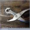 Vintage Maun Industries Leatherworking Rotating Hole Punching Pliers