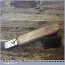 Vintage Leatherworking No: 2 Slide Box Wheel Beechwood Handle