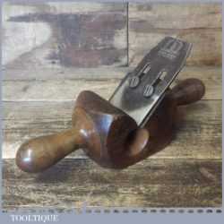 Antique Wheelwrights Oak Chair Leg Spoke Rounding Plane - Good Condition