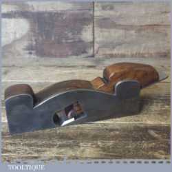 Vintage Henry Slater Malleable Steel Shoulder Plane Mahogany Infill