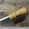 Vintage Fulton Tool USA 1” Heavy Duty Timber Framing Socketed Bevel Edge Chisel