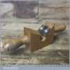 Antique Wheelwrights Oak Chair Leg Spoke Rounding Plane - Good Condition