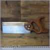 Vintage W. Tyzack Sons & Turner 8” Brass Back Tenon Saw RIP 18 TPI