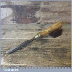 Vintage Brookes Carpenter’s 5/8” Gouge Chisel - Sharpened Honed