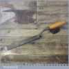 Vintage W. Marples Pattern Makers 1 ¼” Cranked Firmer Gouge Paring Chisel