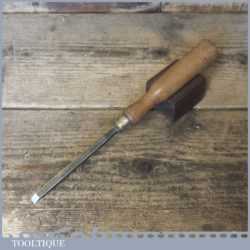 Vintage W H Clay Carpenter’s 1/4” Firmer Chisel