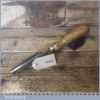 Vintage Thomas Ibbotson Carpenter’s 7/8” Gouge Chisel- Sharpened Honed