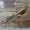 Vintage Thomas Ibbotson Carpenter’s 7/8” Gouge Chisel- Sharpened Honed