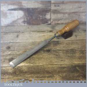 Vintage Robert Sorby Pattern Makers 1 ¼” Firmer Gouge Chisel - Sharpened Honed