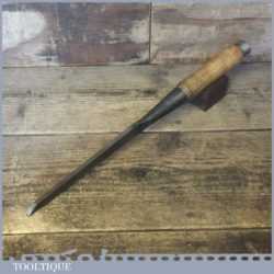 Ward & Payne Carpenter’s 1/4” Heavy Duty Socketed Sash Mortice Chisel - Sharpened Honed
