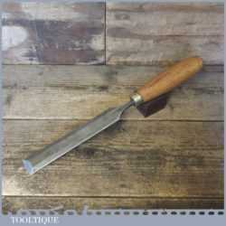 Vintage I. Sorby Pattern Makers 1 ¼” Bevel Edge Paring Chisel - Sharpened Honed