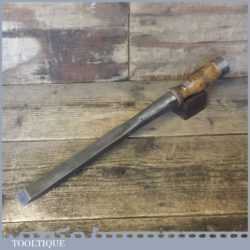 Thomas Turton & Sons Ltd Carpenter’s 7/8” Heavy Duty Flat Firmer Chisel - Sharpened Honed
