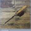 Vintage Swearby Carpenter’s 1/8” Cast Steel Sash Mortice Chisel - Sharpened Honed