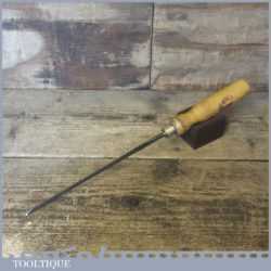 Vintage Stormont Carpenter’s 1/8” Cast Steel Sash Mortice Chisel - Sharpened Honed