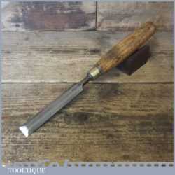 Vintage W. Marples & Sons Carpenter’s 3/4” Bevel Edge Chisel - Sharpened Honed