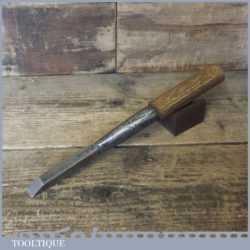 Antique Isaac Greaves 1825-1911 Carpenter’s 9/16” Heavy Duty Socketed Firmer Chisel
