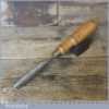 Vintage Ward & Payne Carpenter’s 7/8” Gouge Chisel - Sharpened Honed