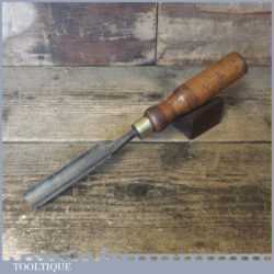 Vintage J. H. Swift Sons Ltd Carpenter’s 1” Gouge Chisel - Sharpened Honed