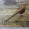 Vintage W Marples Sons Carpenter’s 1/4” Bevel Edge Chisel - Sharpened Honed