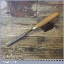 Vintage J Buck Carpenter’s 5/8” Gouge Chisel - Sharpened Honed