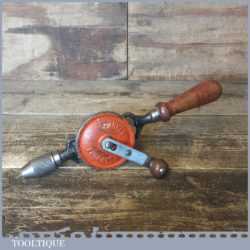 Vintage Stanley No: 805 Single Pinion Egg Beater Hand Drill