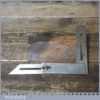 Vintage 6” Steel Combination Try Square And Bevel By H.M.M Pat 497450