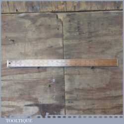 Rare Vintage 24” Lufkin Rule USA No: 7131 ½ Brass Bound Boxwood Ruler