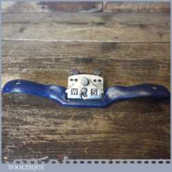 Vintage WS No: 1510 Flat Soled Adjustable Metal Spokeshave