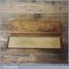 Vintage 8” x 1 ¾” Natural Washita Oil Stone Boxed - Ready For Use