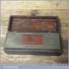 Vintage 7 ½” x 1 ¾” Turkey Natural Honing Oilstone - Original Red Label