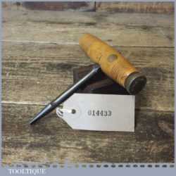 Scarce Vintage Edward Preston Locking Boxwood Tool Holder Auger Bits