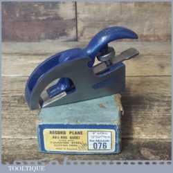 Vintage Boxed Record No: 076 Bull Nose Plane - Fully Refurbished