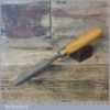 Vintage W Marples & Sons Carpenter’s 1” Gouge Chisel - Sharpened Honed